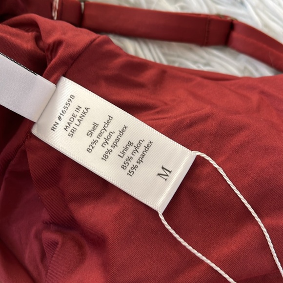 Andie Swim Women’s The Maui bikini top in truffle size Medium - Picture 8 of 10